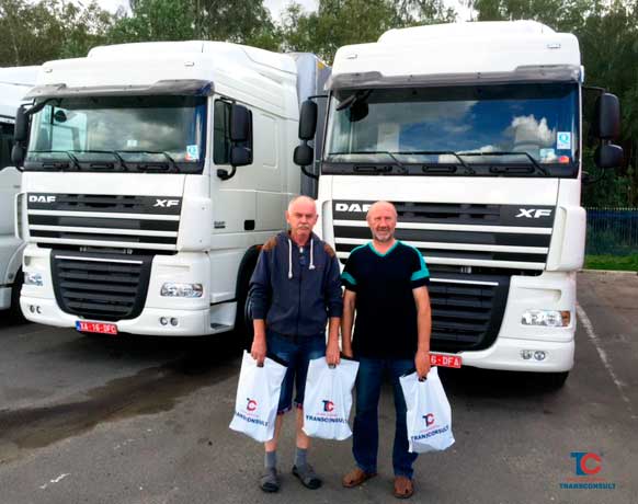 Трансконсалт: Произведена очередная отгрузка тягачей DAF 